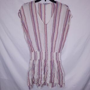 Rails Dress Medium Lucca Havana Stripe
